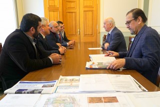 Встреча ХКОО Содружество Азербайджанцев с Мэром